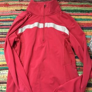 Pink workout sweater